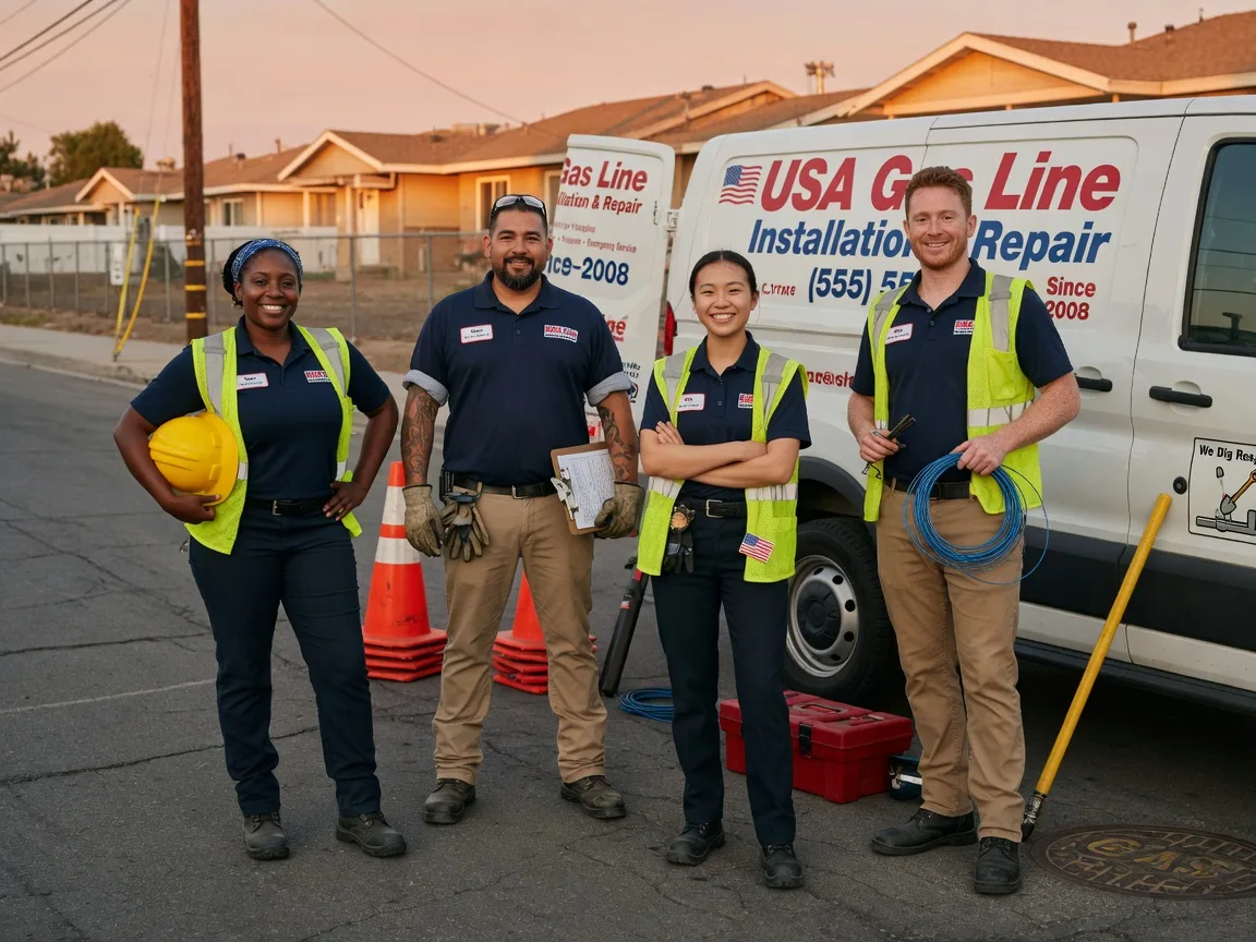 Gas Line Installation company in Stark, KS